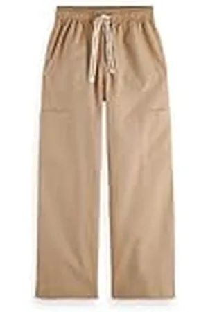 Scotch&Soda Noa High-Rise Wide-Leg Pull On Cargo Pant, , M / 32L