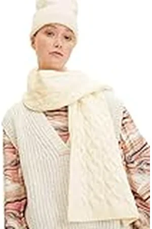 TOM TAILOR Dames gebreide sjaal 1034345, , ONESIZE
