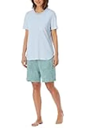 Schiesser Dames pyjama set kort katoen Modal-Nightwear pyjamaset, , 50, , 50