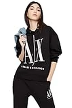 Armani Exchange Icon Project capuchontrui voor dames, , L