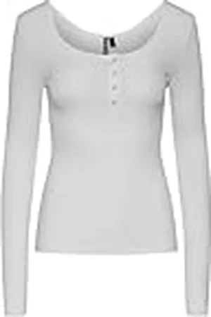 Pieces® NOS dames Pckitte Ls Top Noos B C shirt met lange mouwen