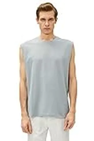 Koton Heren Basic Tanktop Crew Neck Mouwloos Katoen, , S