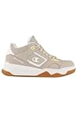Champion Overtime W Mid, damessneakers, taupe/wit/citroen, 42,5 EU, , 42.5 EU