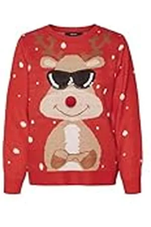 VERO MODA VMNEWTINSEL LS O-Neck Blouse Xmas, , S