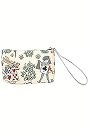 Signare Tapestry Kleine Polsbandje Clutch Bag voor dames, dames polsbandjes met polsband en ritssluiting, , Eén maat