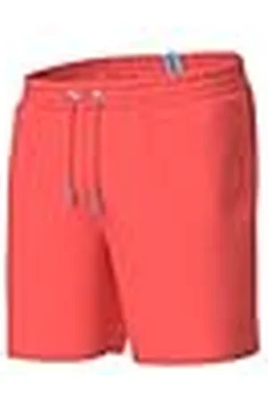 Arena Heren Beach Boxer Solid Strandshorts voor Heren, Calypso Coral, L