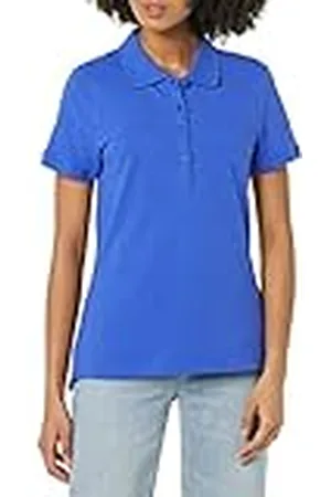 Amazon Dames poloshirt met korte mouwen (verkrijgbaar in grote maten), , large