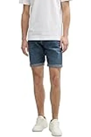 TOM TAILOR Bermuda jeans shorts voor heren, , 40