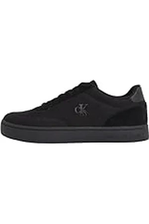 Calvin Klein CK JEANS Heren CLASSIC CUPSOLE MG CANVAS YM0YM01218 Low Top, (Triple Black), 9 UK, , 41.5 EU