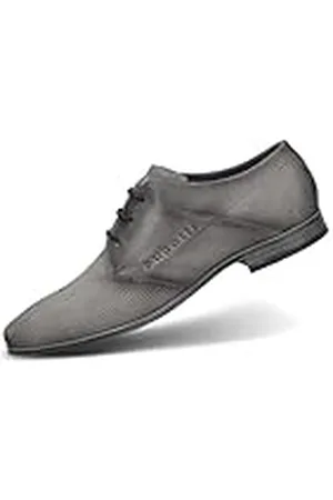 Bugatti Buggati Zomerschoenen voor heren, comfortabele slippers in mix van leer en textiel, slippers met logo, , 46 EU