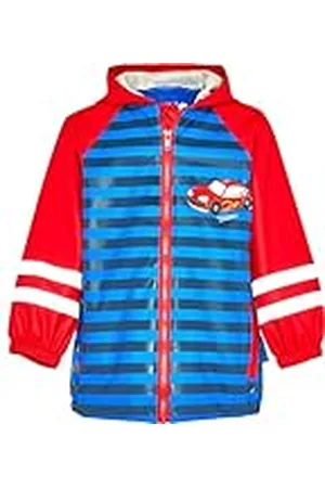 Playshoes Unisex kinderregenjas racewagen regenjas, , normaal