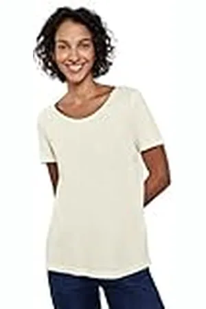 Street one Basic T-shirt in effen kleur, , 36
