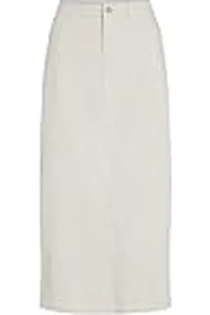 VILA Dames Vinus Hw Midi Denim Skirt/Pb, , M