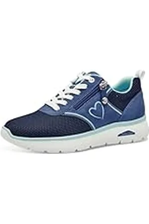 Marco Tozzi 2-23761-44 Sneakers voor dames, marineblauw, 41 EU, , 41 EU