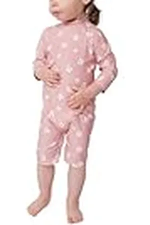 Petit Bateau Anti-uv-overall voor meisjes, , 24 Maanden