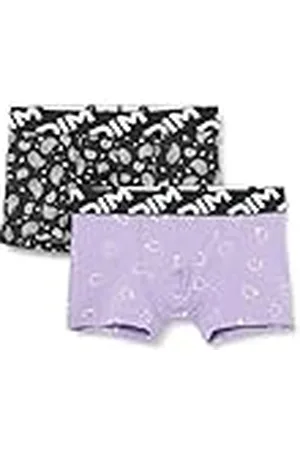 Dim Boxershorts voor jongens, gerecyclede microfoon, 2 stuks, Zwart en zilver, 16 Jaren