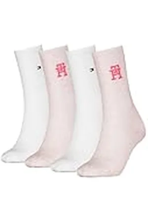 Tommy Hilfiger TH WOMEN SOCK 4P MONOGRAM NAPPY ECOM, , 39-42 EU
