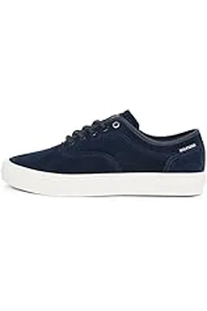 Tommy Hilfiger Heren TH HI VULC LOW OXFORD SUÈDE Top, blauw (Desert Sky), 10 UK, , 44 EU