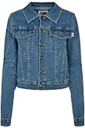 Urban classics Organisch denim jack voor dames, , XS