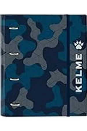 Safta Kelme EPIC Ordner met 4 ringen, 35 cm, met 100 A4-vellen, ideaal voor kinderen van verschillende leeftijden, comfortabel en veelzijdig, kwaliteit en duurzaamheid, 27 x 3,5 x 32 cm,