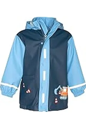 Playshoes Regenjas voor jongens, bouwplaats, regenjas, , 116 cm