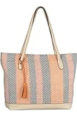 Gabor Bags Annett Shopper schoudertas voor dames, ritssluiting, groot, meerkleurig, Meerkleurig, modern