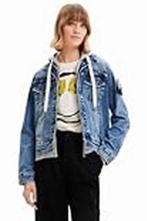 Desigual Dames CHAQ_MARILINA 5053 Denim MEDIUM WASH, , L