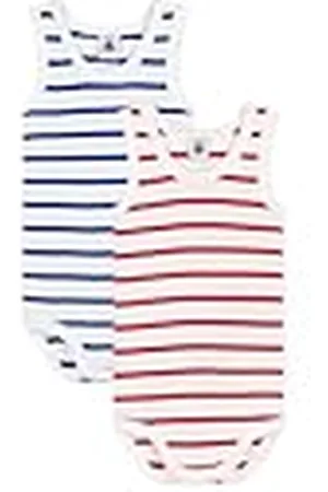 Petit Bateau Unisex baby A0DIF mouwloze body