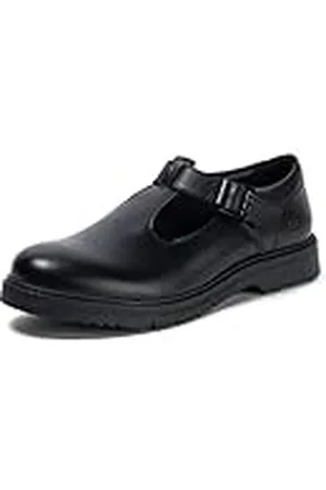 Kickers Dames Finley T Bar Uniform Jurk Schoen, , 38 EU