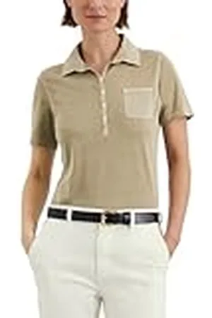 Marc O’ Polo Marc OPolo Poloshirt voor dames, korte mouwen, van biologisch katoen, slim fit, , L