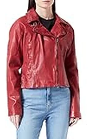Freaky Nation Lieke-fn leren jas voor dames, , M