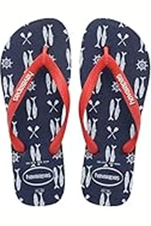 Havaianas Top Nautical Teenslippers voor heren, marineblauw/rood (Red Ruby), maat 37/38, marineblauw, rood, robijnrood, 37/38 EU