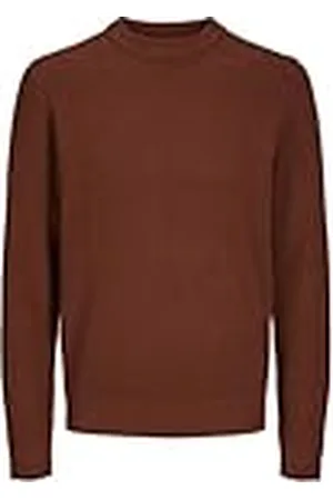 JACK & JONES Heren Joreaton Knit Crew Neck Bf Gebreide Trui, , L