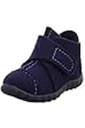 Superfit Happy pantoffels voor jongens, blauw 8000, 21 EU