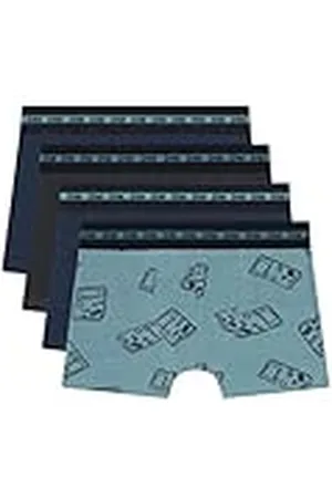 Dim Boxershorts voor jongens, modieus, katoen, stretch, 4 stuks, , 12 Jaren