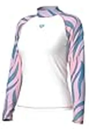 Arena Dames Rash Vest L/S Allover Guard Shirt Dames, , S