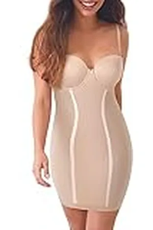 Maidenform Dames korsetrok beige nude, , 75B