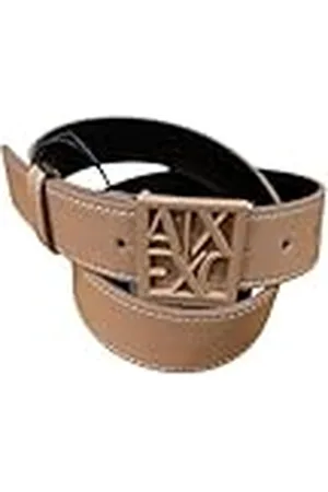 Armani Exchange Essential, vierkant logo, monocolor riem, , 90