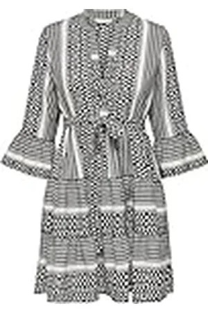 ONLY Onlathena Life 3/4 korte jurk WVN Noos, , XL
