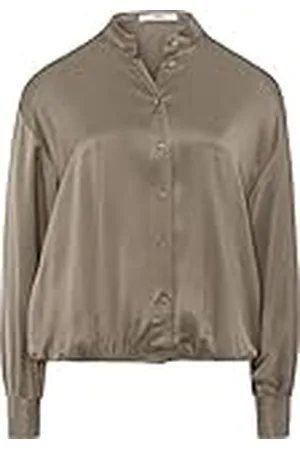 Brax Dames Style Viv Viscose Shine stijlvolle damesblouse blouse, hout, 36