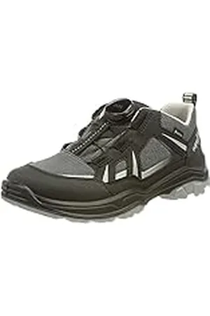 Superfit Jupiter Sneakers voor jongens, zwart/grijs, 31 EU Breed