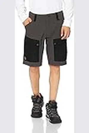Fjällräven Heren Shorts Keb, Black-Stone Grey, 46, F80809-550-018