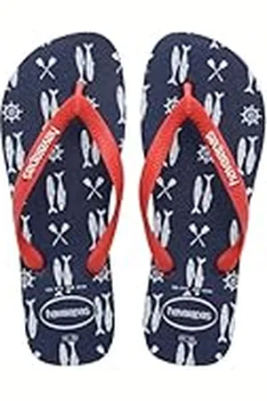 Havaianas Nautische teenslippers voor heren, Marinerode robijn, 6.5/7 UK