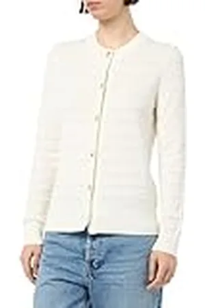 GANT Getextureerd katoen cardigan, , S