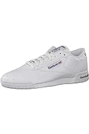 Reebok Exofit Lo Clean Logo INT, herensneakers, Int Wit Royal Blue Royal Blue