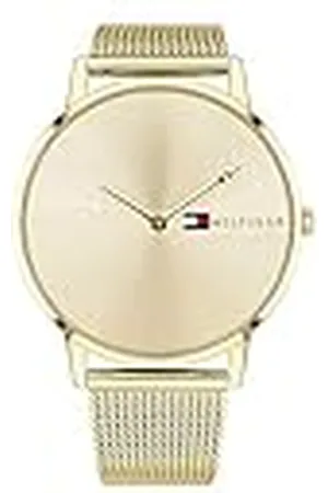 Tommy Hilfiger Dames analoog kwartshorloge met paqué of armband 1781972