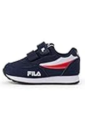 Fila Orbit Revolution Velcro TDL Sneakers voor kinderen, uniseks, marineblauw, 26 EU