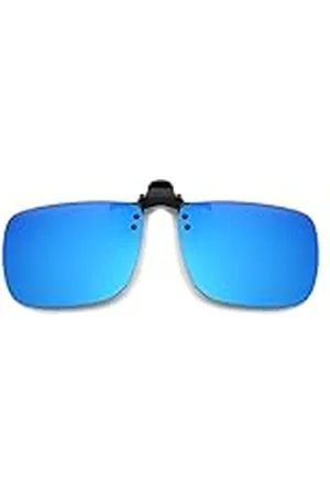 J M Fashion Gepolariseerde Clip op Zonnebril Frameloze Flip Up Lens voor Recept Glazen, , 60*47