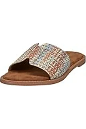Bugatti Dames 435-AI292 muiltjes, lichtblauw/multicolour, 42 EU, , 42 EU