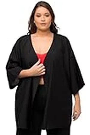 Ulla Popken Dames, grote maten, kimono, , 46-48